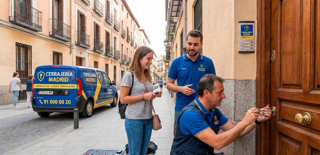 Cambio cerradura JIS en Pedrezuela